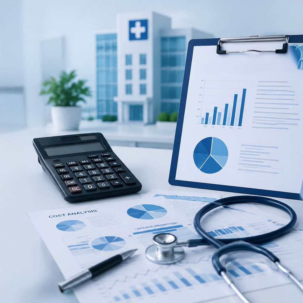 Healthcare financial feasibility study and clinic setup planning in Dubai