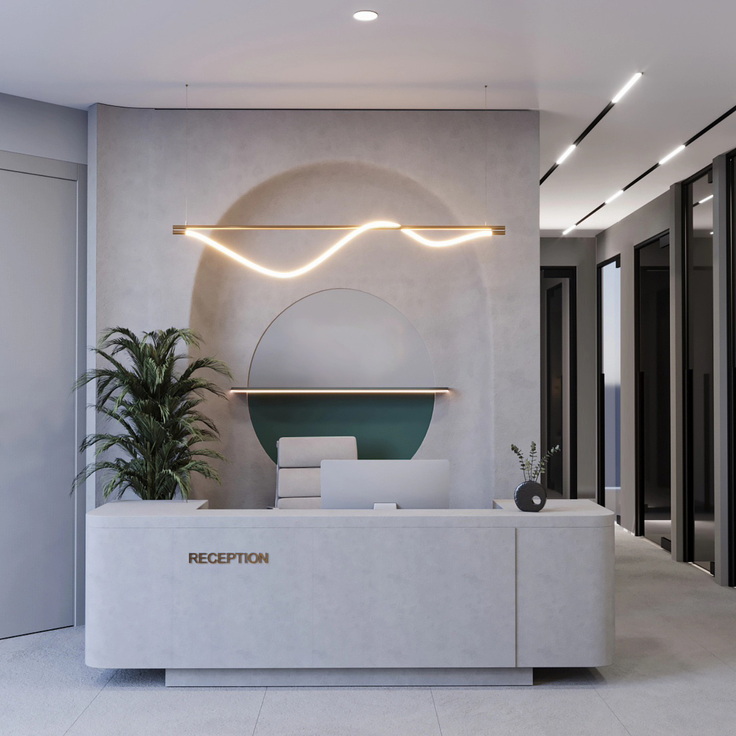 Compliant clinic interior design and medical facility fit-out in Dubai